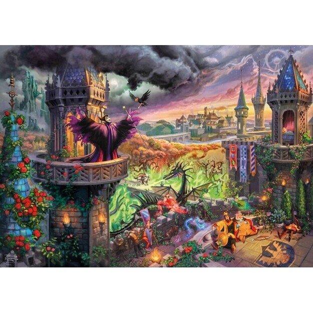 Schmidt - Thomas Kinkade: Disney Maleficent (1000 Pieces) (SCH8029)