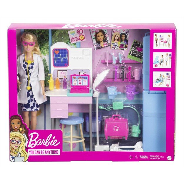 Barbie - Medical Doctor Doll and Playset (GWV01)