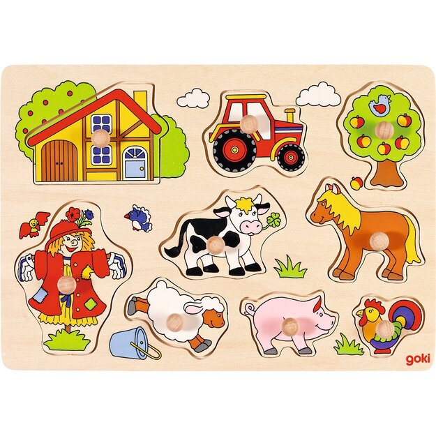 GOKI - Farm VI, lift-out puzzle - (57995)