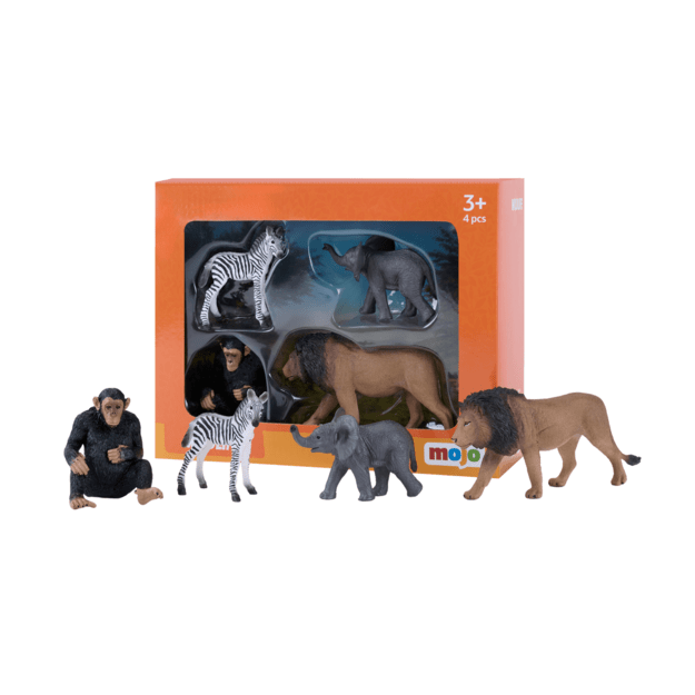 Mojo - Starter set Savannah - Wild animals, 4 pcs (MJ-380035)