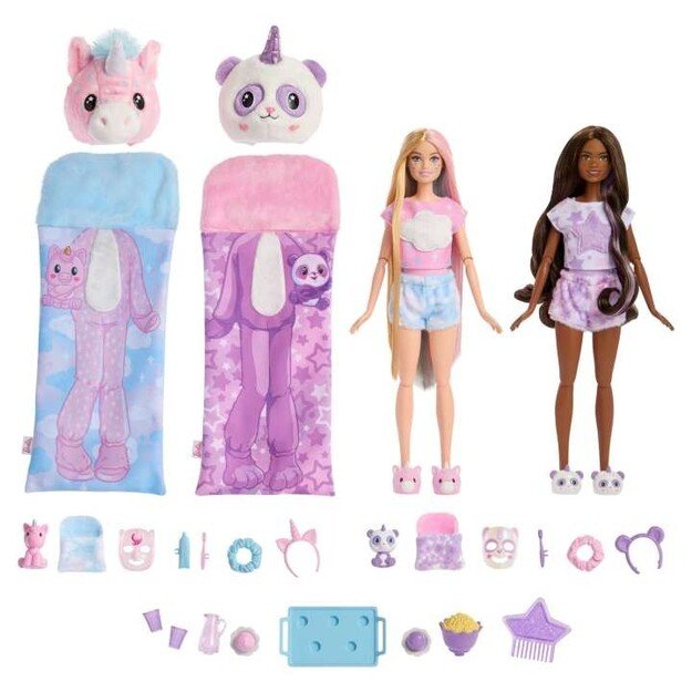 Barbie - Cutie Reveal Slumber Party Gift Set (HRY15)