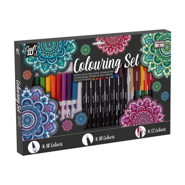 Craft ID - Colouring Set (33 pcs) (CR5005/GE)