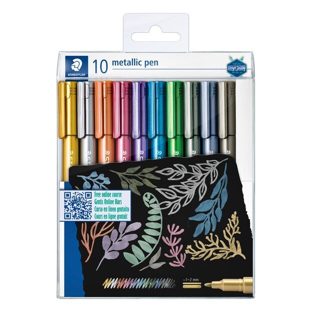 Staedtler - Metallic Pen, 10 pcs (8323 TB10)