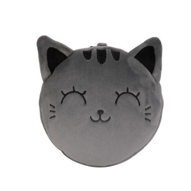 iTotal - Pillow with Sleep Mask - Grey Cat (XL2529)