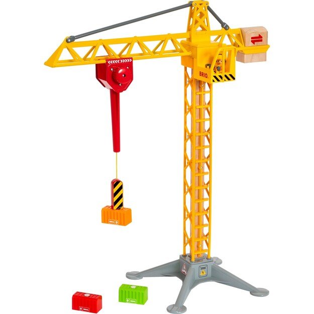 BRIO - Construction Crane with Lights (33835)