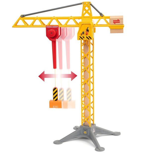 BRIO - Construction Crane with Lights (33835)