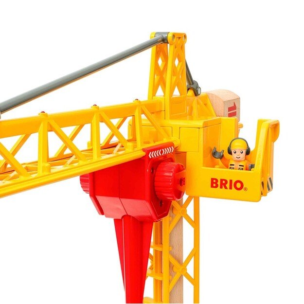 BRIO - Construction Crane with Lights (33835)