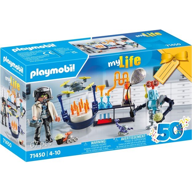 Playmobil - Researchers with robots (71450)