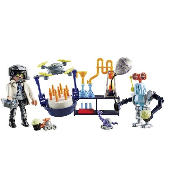 Playmobil - Researchers with robots (71450)