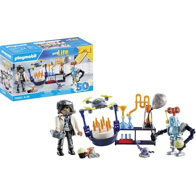 Playmobil - Researchers with robots (71450)