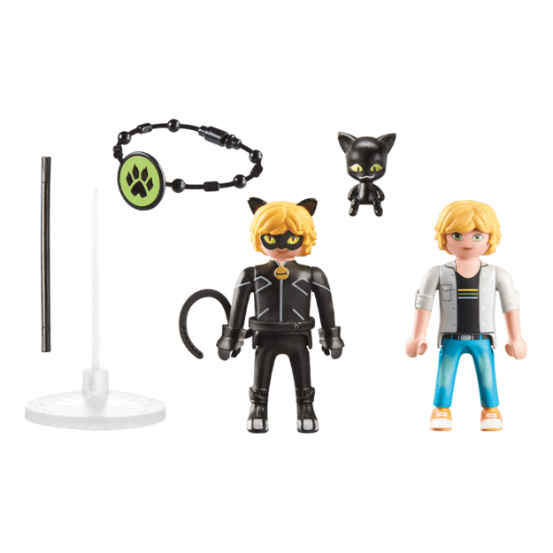 Playmobil - Miraculous: Adrien & Cat Noir (71337)