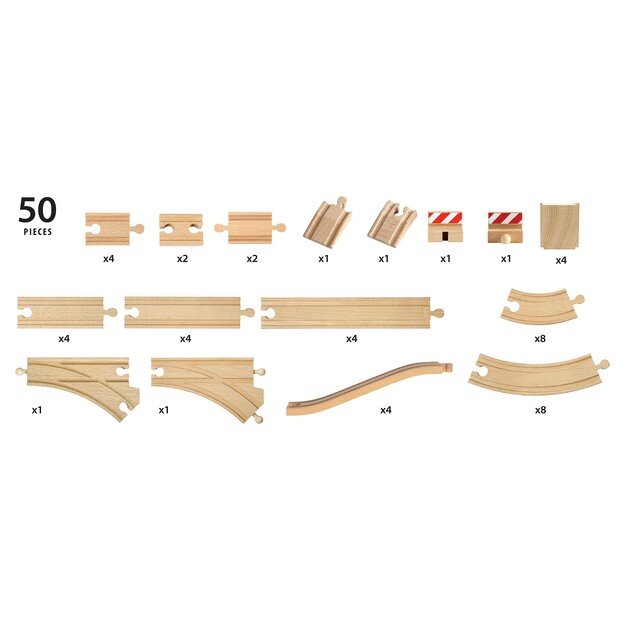 BRIO - 50 pc Track Set (33772)