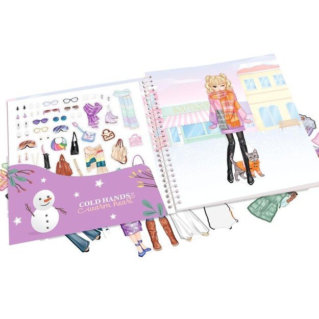 TOPModel - Dress me up - Stickerbog - WINTER WONDER (412722)