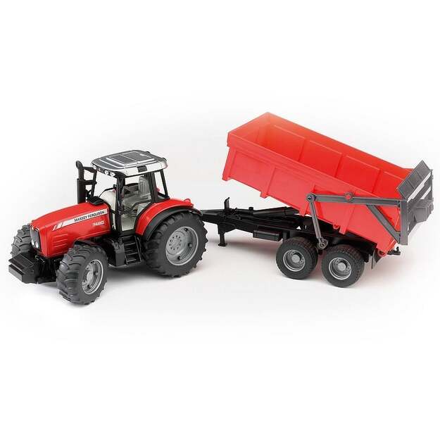 Bruder - Massey Ferguson 7480 with tipping trailer (02045)