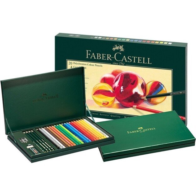 Faber-Castell -  Polychromos Gift set + accessories