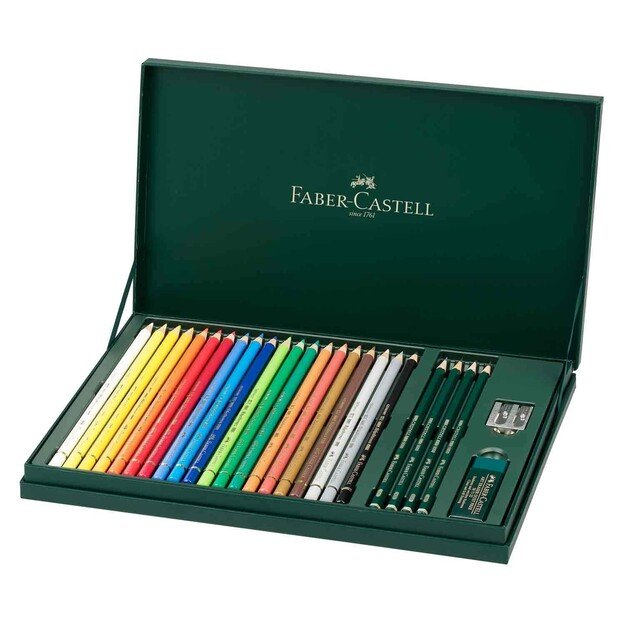 Faber-Castell -  Polychromos Gift set + accessories