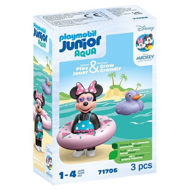 Playmobil - JUNIOR & Disney: Minnie's Beach Trip (71706)