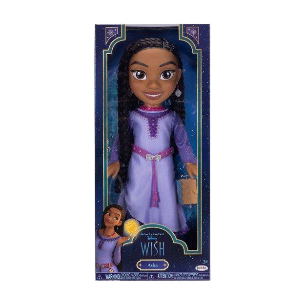 Disney WISH - Asha Core Large Adventure Doll (38 cm) (228424)