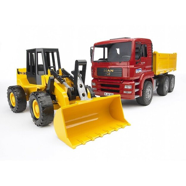 Bruder - MAN TGA Construction Truck And Articulated Loader (02752)