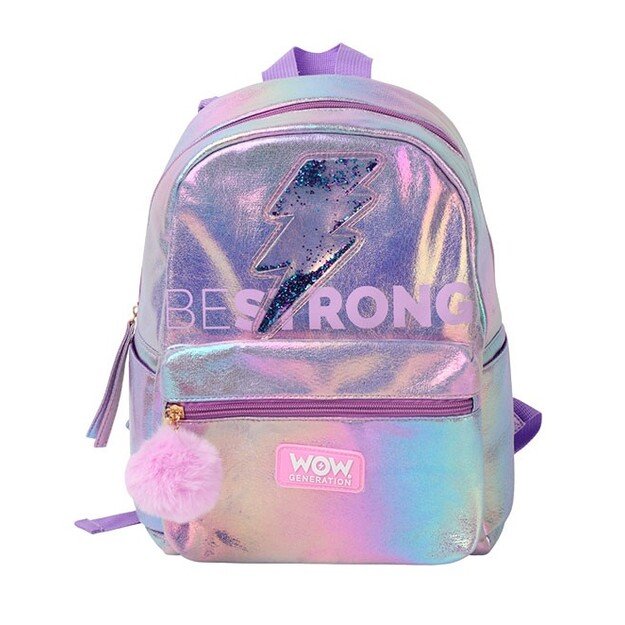 WOW Generation - Stroll Backpack 32 Cms  Iridescent Lila (WOW00048-092)