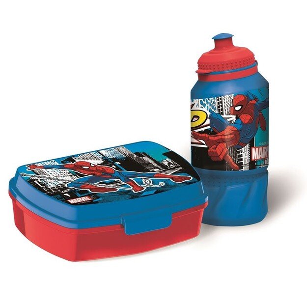 Spiderman - Lunchbox & Water Bottle (51373)