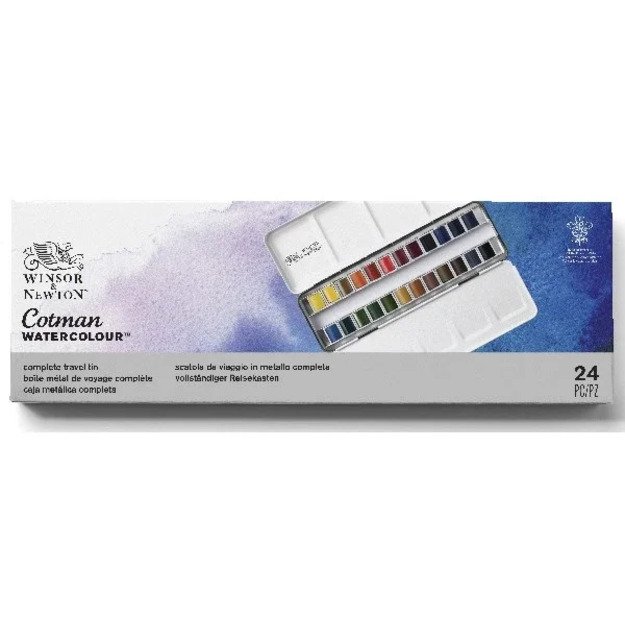 Winsor & Newton - Cotman Watercolour Sketchers (24 pcs) (830852)