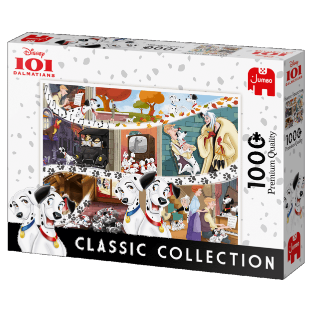 Jumbo - Disney Classic Collection: 101 Dalmatians (1000 pieces) (JUM9487)