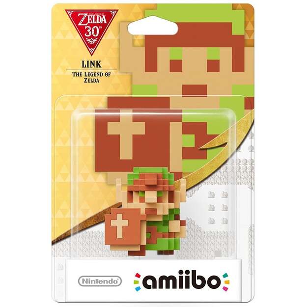 Nintendo Amiibo Figurine 8 Bit Link