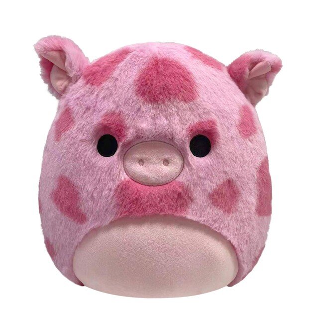 Squishmallows - 30 cm Plush - Fuzz A Mallows - Gwendle Pig (23FAMPG)