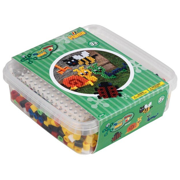 Hama Beads - Maxi - Beads and Pegboard in Box (8744)