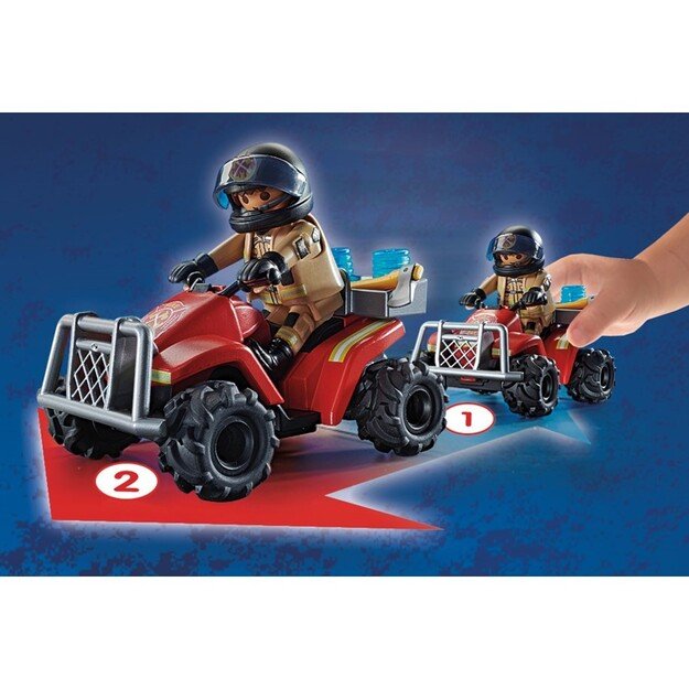 Playmobil - Fire Rescue Quad (71090)