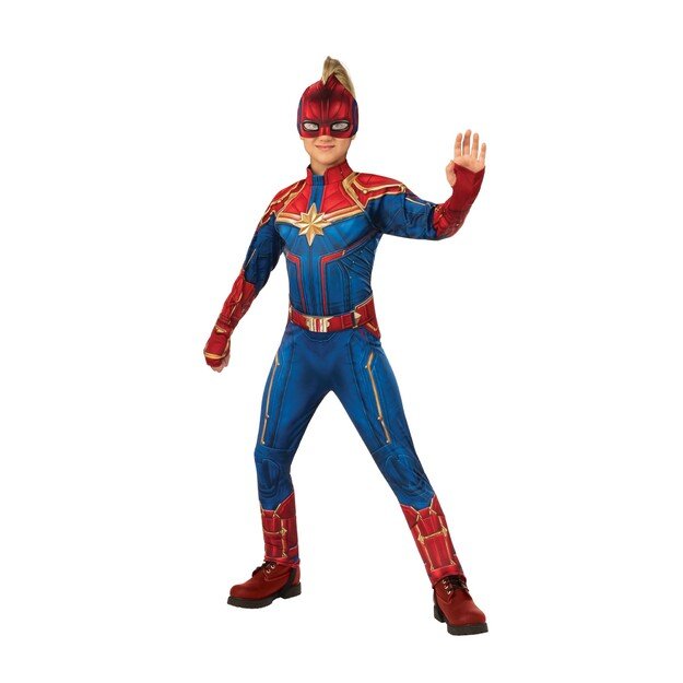 Rubies - Deluxe Costume - Captain Marvel (116 cm)