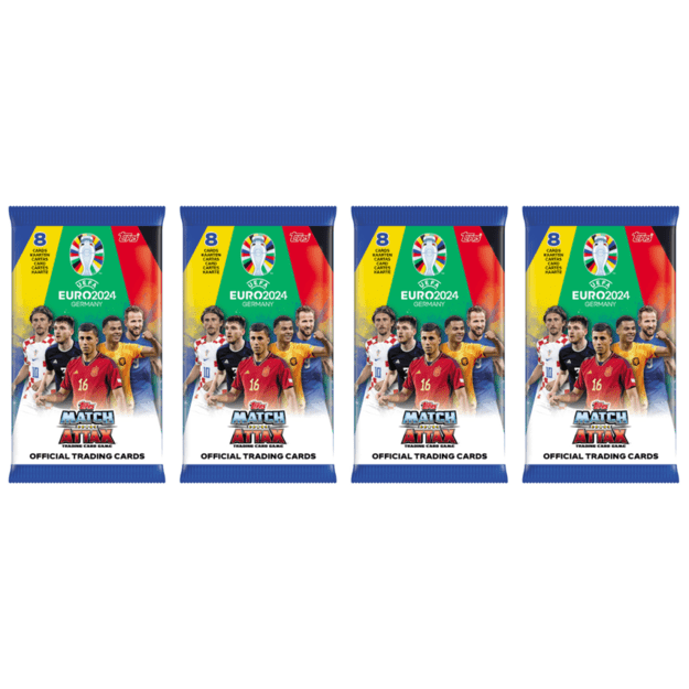 MATCH ATTAX - 4 x 8 Match Attax UEFA EURO 2024 - (MAEUR24-2401)