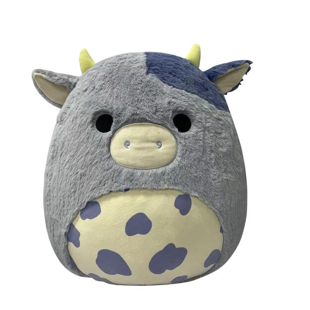 Squishmallows - 50 cm Fuzz A Mallows - Bubba Cow (232446)