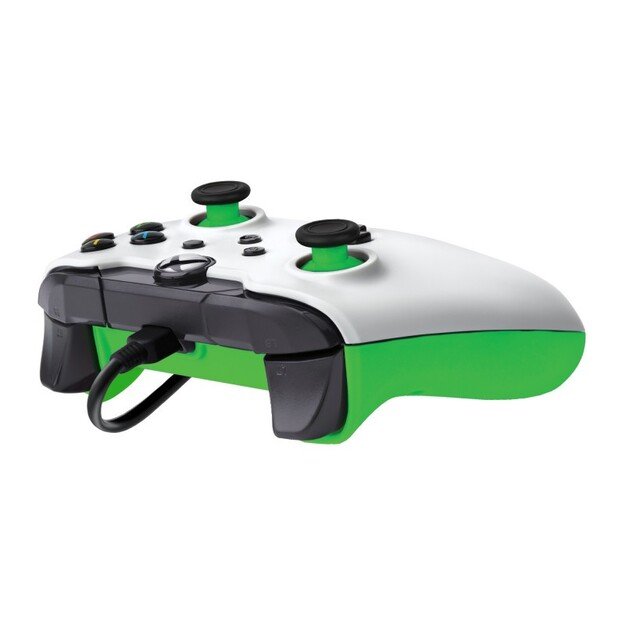 PDP Wired Controller Xbox Series X White - Neon (Green)