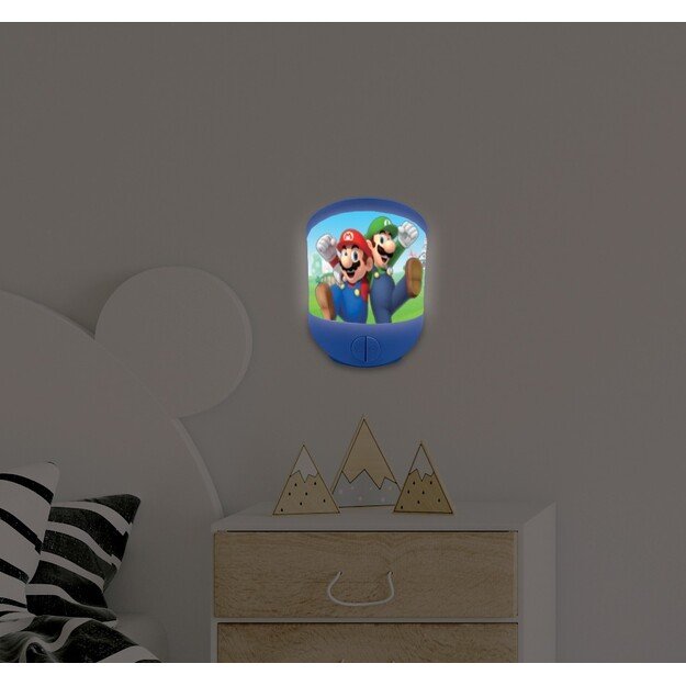 Lexibook - Super Mario Wall & Table Nightlight (NLJ20NI)