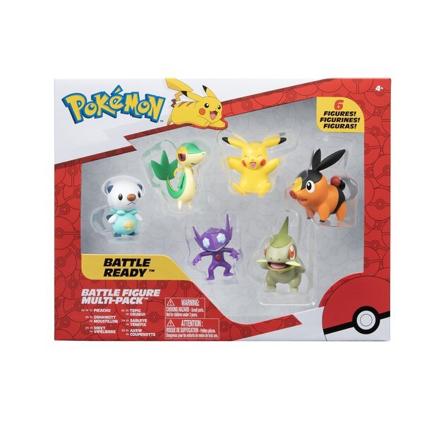 POKEMON BATTLE FIGURE 6 PK (PKW3062)