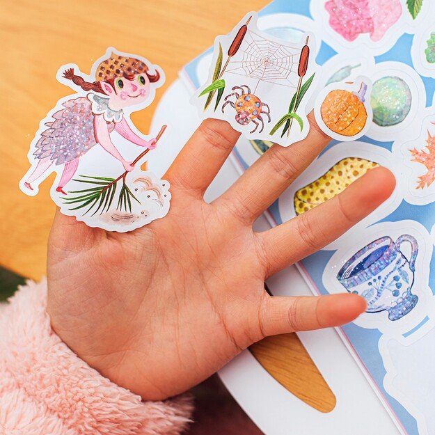 eeBoo - Sticker Book - Magical Creatures - (ESTKMAG)