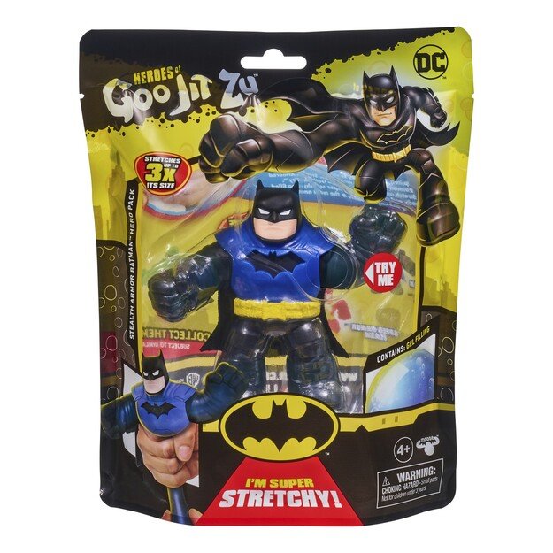 Goo Jit Zu - DC S4 Single Pack - Stealth Amour Batman  (41383)