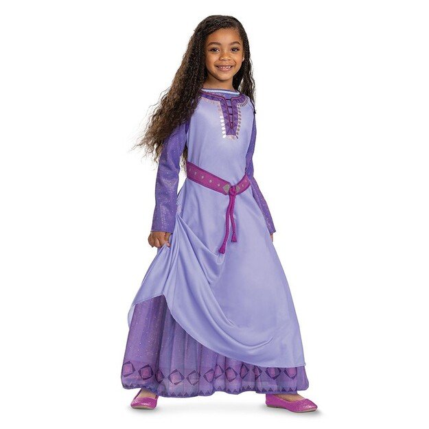 Disguise - Asha Deluxe Costume - Size 116