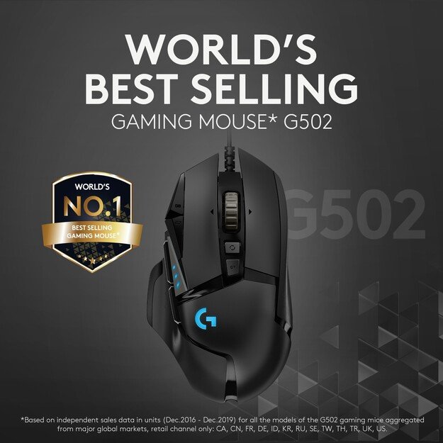 Logitech - G502 HERO High Performance Gaming Mouse