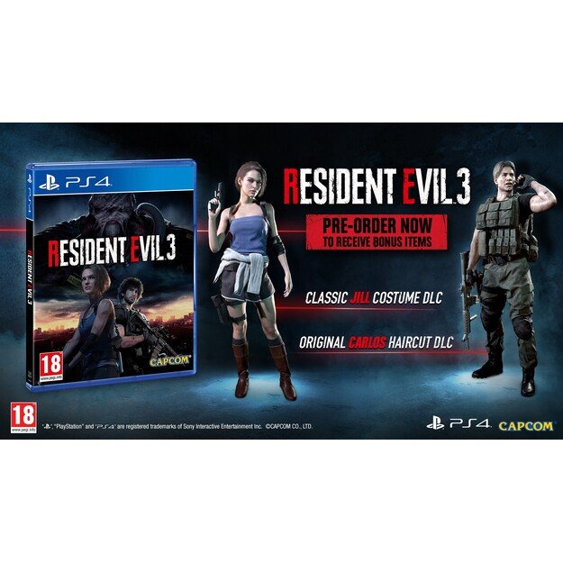 Resident Evil 3
      
        - PlayStation 4