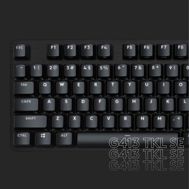 Logitech - G413 TKL SE Mechanical Gaming Keyboard - Black (Nordic)