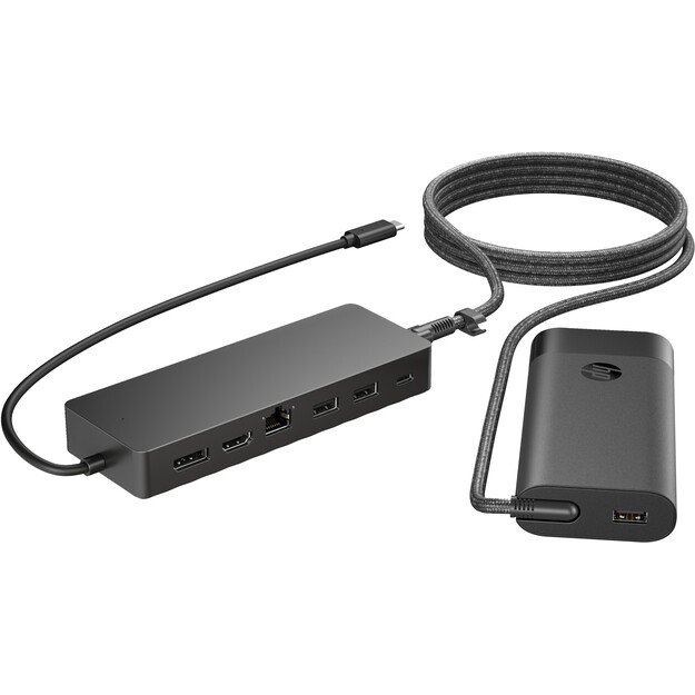 HP - Universal USB-C Hub and Laptop Charger Combo