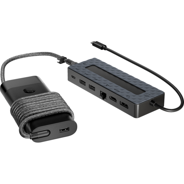 HP - Universal USB-C Hub and Laptop Charger Combo