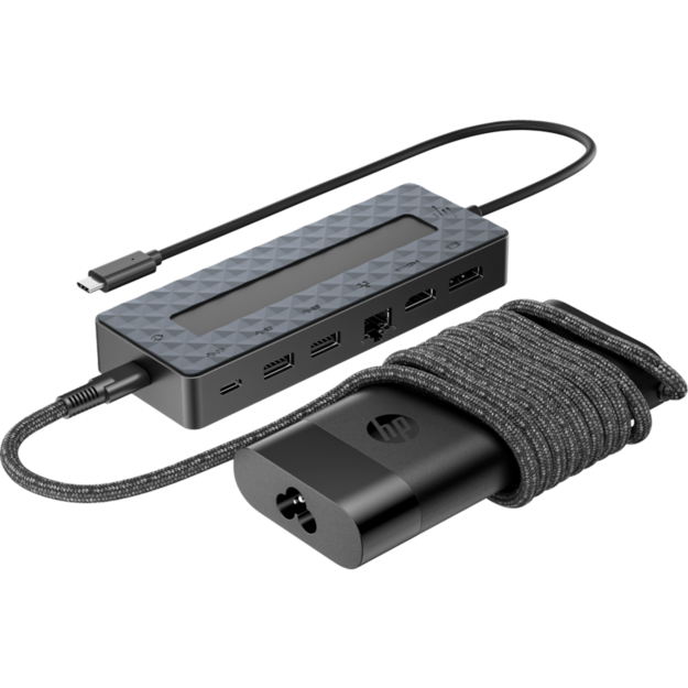 HP - Universal USB-C Hub and Laptop Charger Combo