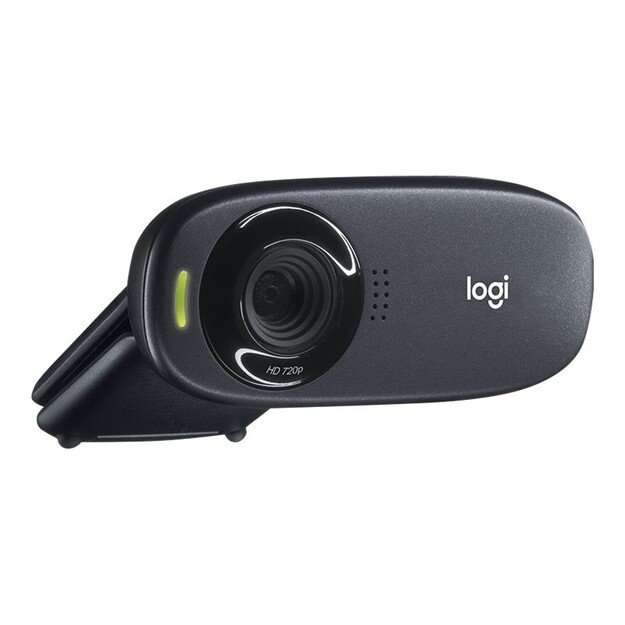 Logitech  - C310 Webcam Black USB 2.0