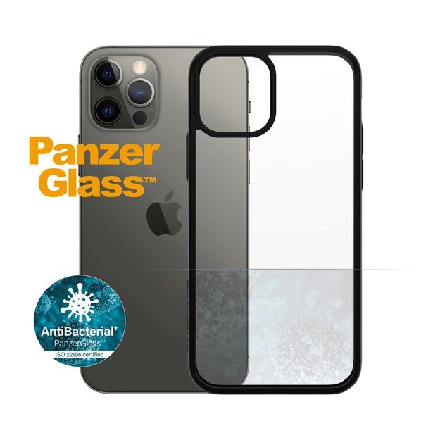 PanzerGlass - ClearCase Apple iPhone 12 - 12 Pro - Black