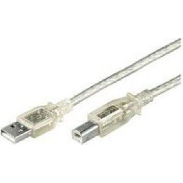 MicroConnect - USB2.0 A-B Cable, 5m