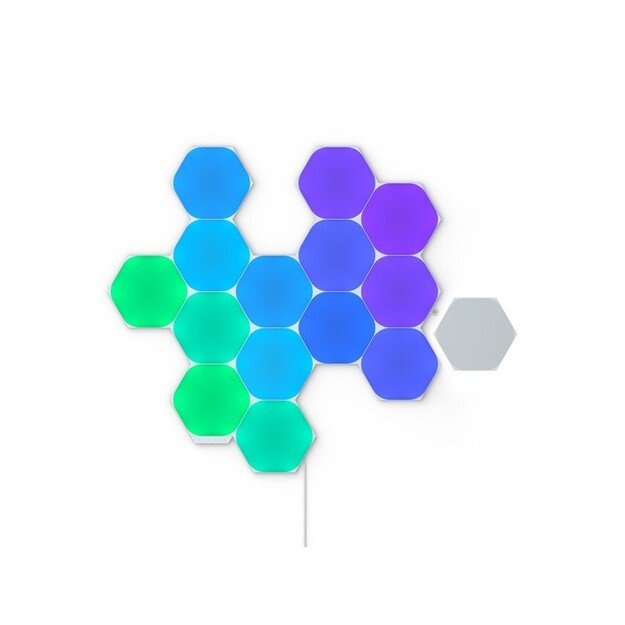 Nanoleaf - Shapes - Hexagons Starter Kit - 15 Panels